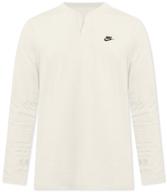 Nike Club Henley de manga larga para hombre
