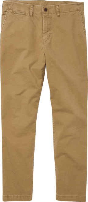 AE Flex Relaxed Straight Lived-In Khaki Pant | American Eagle