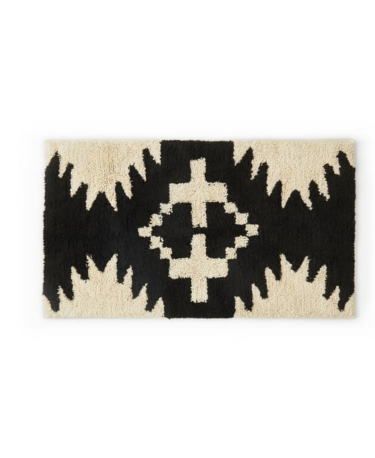 Spider Rock Cotton Bath Rug, 24" x 42"