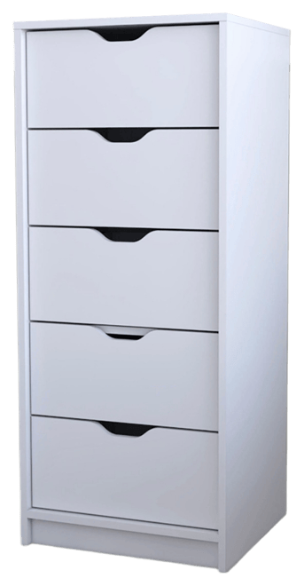 Dillon Narrow 5 Drawer Dresser