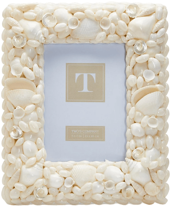 Coquillage 5x7 Shell Photo Frame | Two's Company