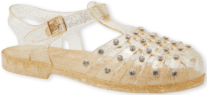 Champagne Rhys Jelly Sandals | Loeffler Randall
