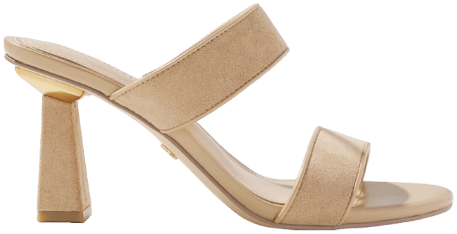 Double Strap Heeled Sandal