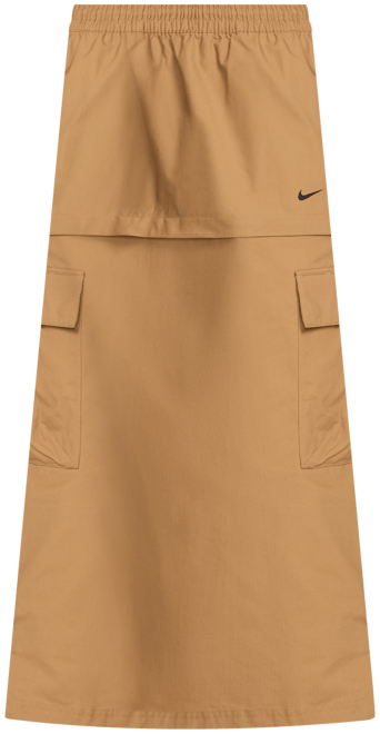 ナイキ スポーツウェア エッセンシャル ウィメンズ ミッドライズ ウーブン カーゴ ミディ スカート