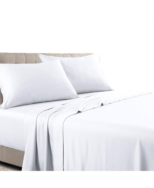 Low Profile (7-10 inches ) 100% Cotton Sateen Sheet Set Usa, King