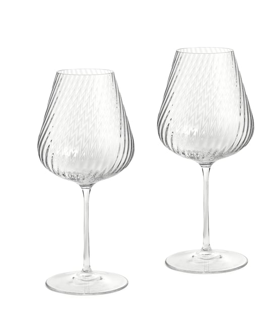 Swirl White Wine Glass, Set of 2