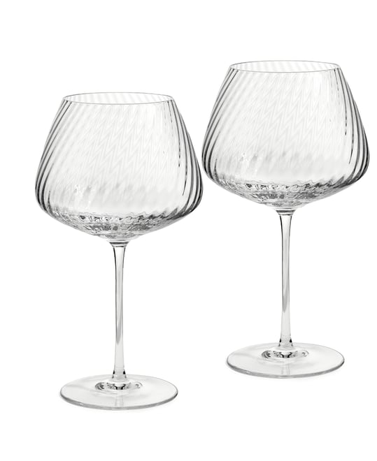 Swirl Red Wine Glass, Set of 2