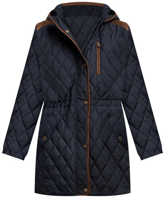Women's Hooded Anorak Quilted Coat