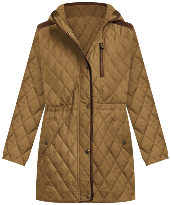 Women's Hooded Anorak Quilted Coat