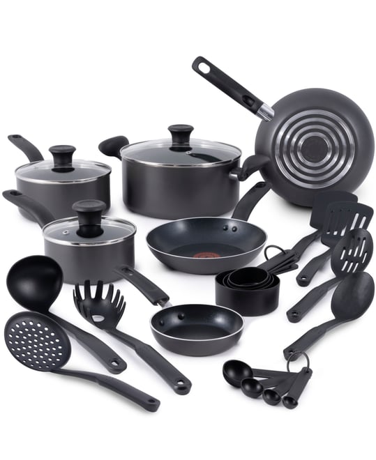 Initiatives Aluminum Nonstick 18PC Cookware Set