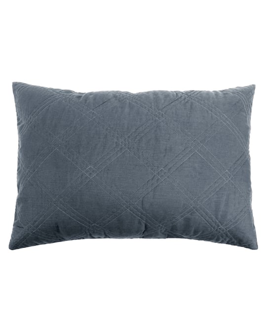 Washed Linen Quilted Sham, King