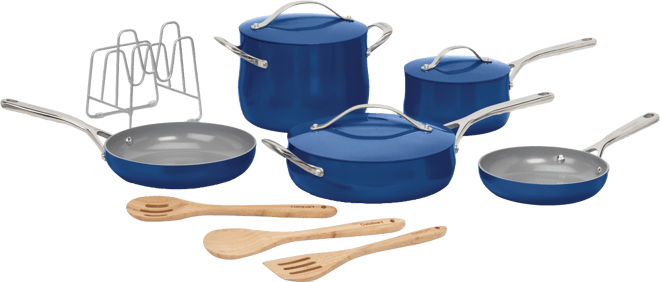Culinary Collection 12-Pc. Ceramic Cookware Set