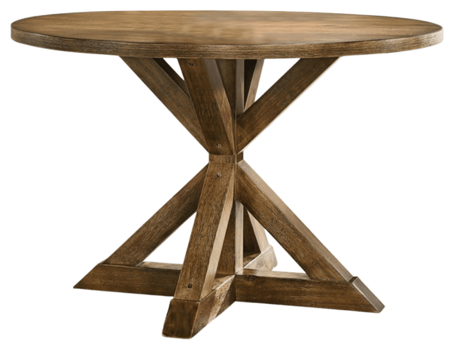 Streamdale Windvale Cross-Buck Base Dining Table