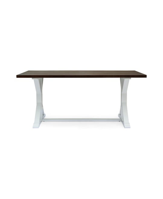 Streamdale Acacia Wood Dining Table Rustic-Contemporary Charm for Gatherings