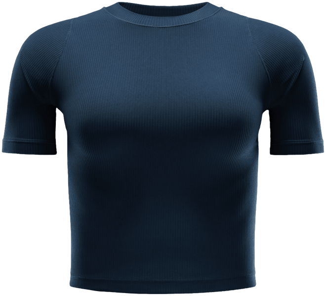 Nike Zenvy Rib Women's Dri-FIT Short-Sleeve Top