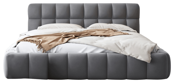 Queen Upholstered Platform Bed