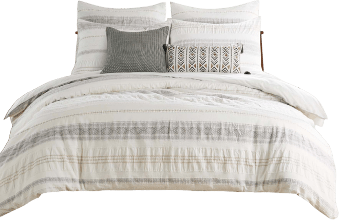Pickford Tribal Stripe 3-Pc. Duvet Cover Set, King/California King