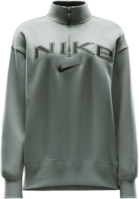 Nike Sportswear Phoenix Fleece Women's Oversized 1/4-Zip Logo Top