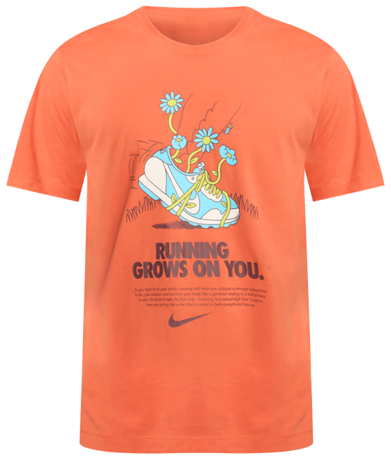 Nike Playera de correr Dri-FIT para hombre
