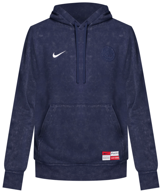 Paris Saint-Germain Club Męska bluza z kapturem z dzianiny dresowej Nike Football