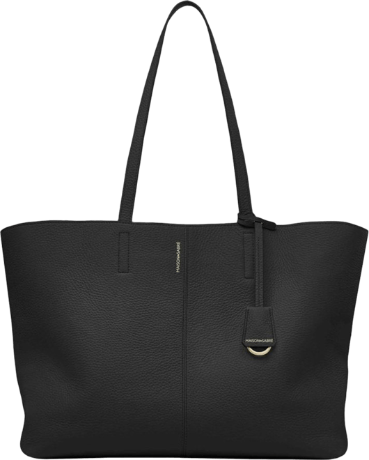MAISON de SABRÉ Large Leather Snap Soft Tote | Bloomingdale's