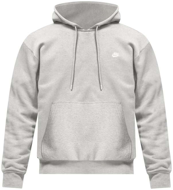 Nike Club Fleece Bol Kesimli Fransız Havlu Kumaşı Erkek Kapüşonlu Sweatshirt'ü