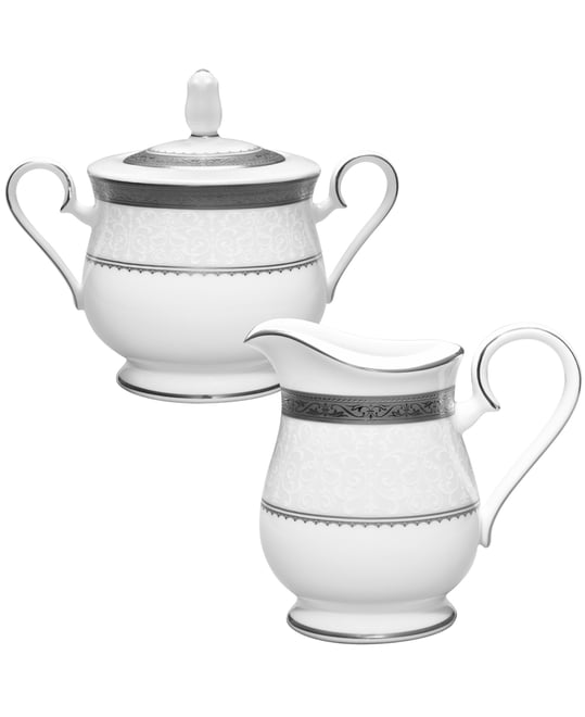 Odessa Platinum Sugar Creamer Set
