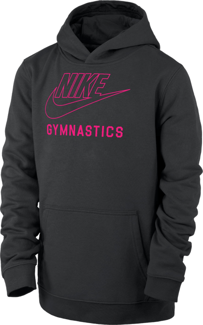 Nike Swoosh Club Fleece Big Kids' Gymnastics Pullover Hoodie