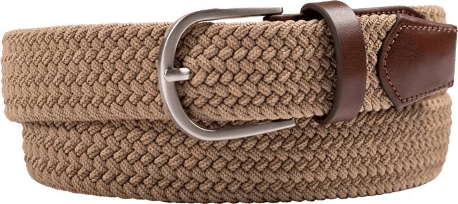 Men's Stretch Braid Belt, Created for Macy's