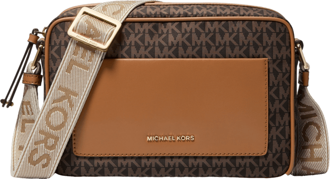 Michael Kors Jet Set Logo East West Nylon Crossbody - Macy's