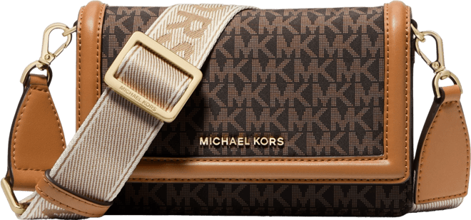 Michael  Jet Set Small Logo Nylon Crossbody