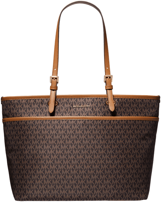 Michael  Winston Large Top Zip Tote