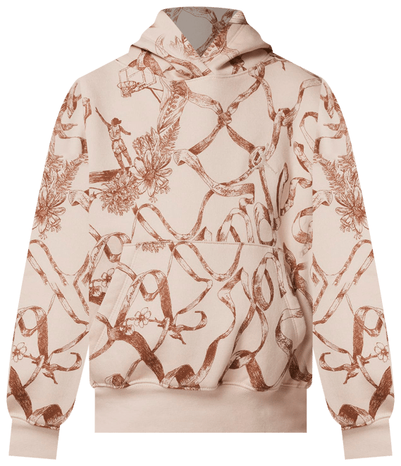 Jordan Big Kids' Brooklyn Fleece Printed Pullover Hoodie