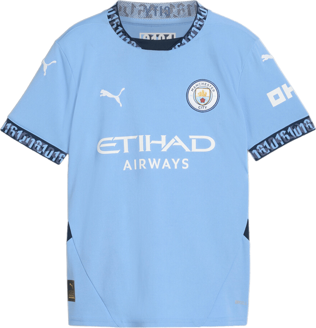 PUMA Manchester City 24/25 Big Kids' Home Soccer Jersey