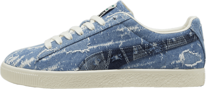 PUMA Clyde Denim Sneakers