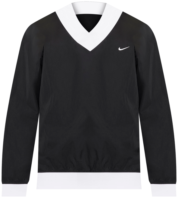 Nike Sportswear Essential Women's Loose UV Woven Long-Sleeve V-Neck Top