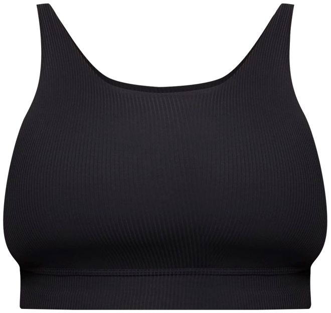 Nike Zenvy Rib Women's Light-Support Non-Padded Longline Sports Bra (Plus Size)