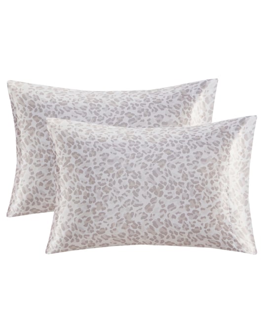 Printed Satin Pillowcase Pair, Standard