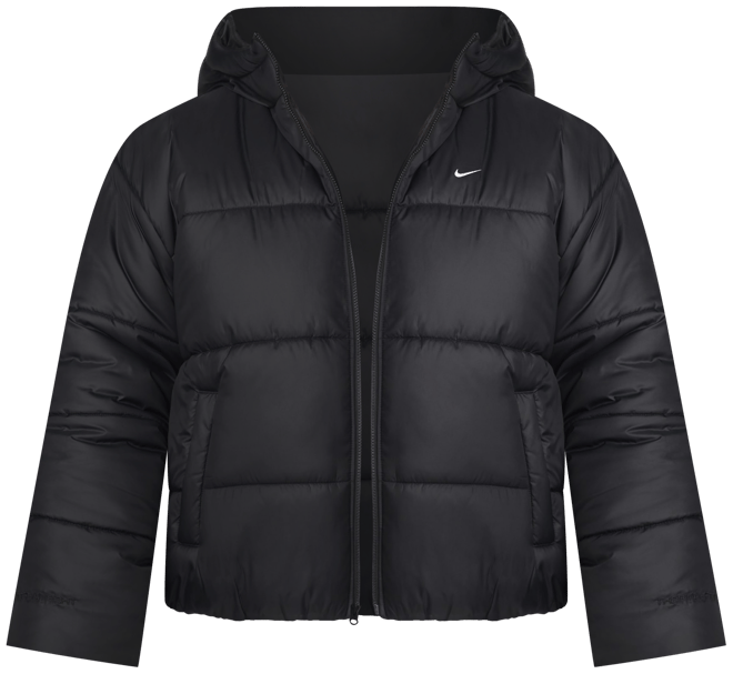Nike Sportswear Classic Puffer Women's Therma-FIT Loose Hooded Jacket (Plus Size)