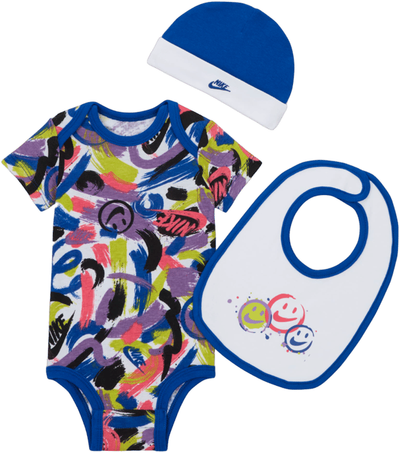 Nike Express Yourself Baby 3-Piece Bodysuit Set