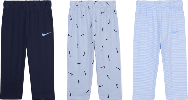 Nike Essentials Baby (0-9M) Pants (3-Pack)