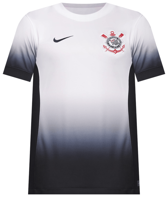 Εντός έδρας Κορίνθιανς 2024/25 Stadium Ανδρική ποδοσφαιρική φανέλα Nike Dri-FIT Replica