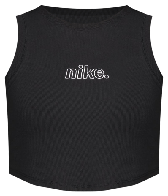 Nike Sportswear Chill Knit Women's Cropped Mini-Rib Tank Top