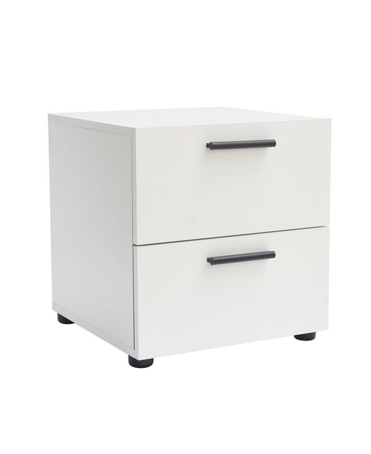 2-Drawer Wood Bedroom Nightstand with Drawers