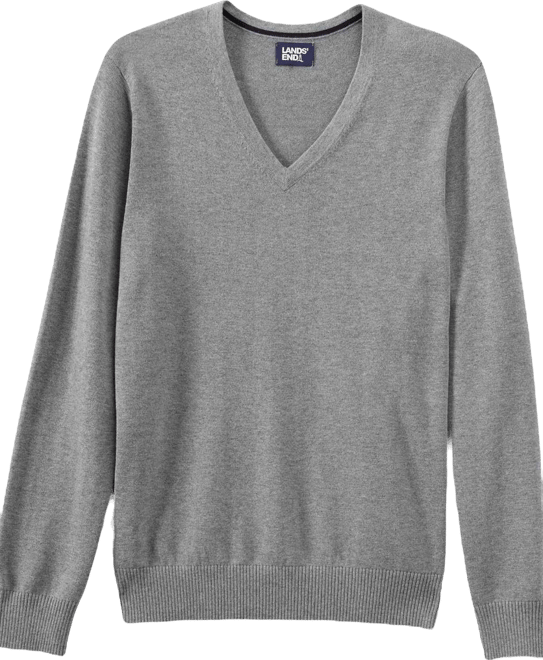 Unisex Cotton Modal Vneck Pullover Sweater