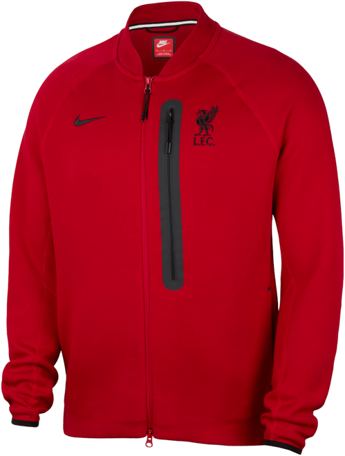 Liverpool FC Tech Fleece Nike Erkek Futbol Ceketi