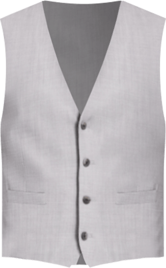 Men's Slim-Fit Wool Blend Infinite Stretch Suit Vest