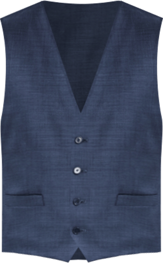 Men's Slim-Fit Wool Blend Infinite Stretch Suit Vest