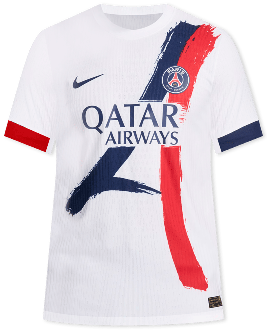 Paris Saint-Germain 2024/25 Stadium (bortaställ) Fotbollströja Nike Dri-FIT Replica för kvinnor