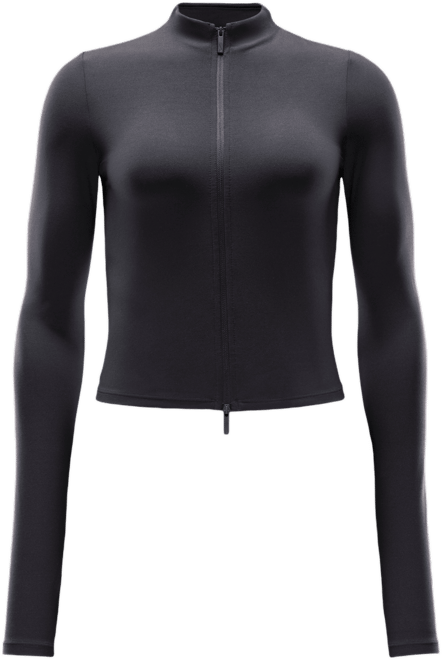 Nike Zenvy Camisola de manga comprida com fecho completo Dri-FIT para mulher